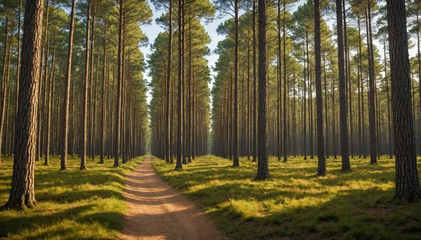 Forêt des landes de gascogne : écosystèmes préservés, sentiers nature avec le domaine des oréades
